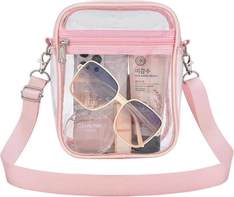 Busiuw Clear Bag for Stadium Events Small Mini Clear Purse Bag for Stadium Concerts Sports Events Festivals - Image 2